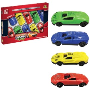CARRO SPORT RACING RODA LIVRE 10 PEÇAS