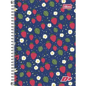 CADERNO ESPIRAL 1/4 CD 96 FOLHAS D+ TILIBRA