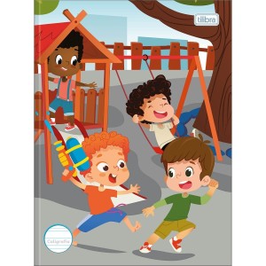 CADERNO CALIGRAFIA 40 FOLHAS CAPA DURA SAPECA TILIBRA