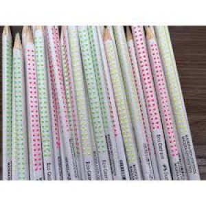 LÁPIS PRETO 2B GRIP  TRIANGULAR CORES - FABER CASTELL