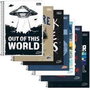 CADERNO 20 MATÉRIAS 400 FOLHAS D+ TILIBRA