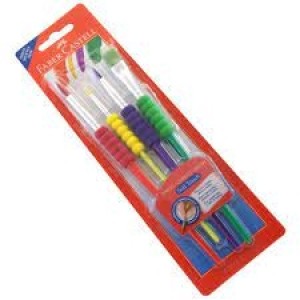 PINCEL SOFT TOUCH CARTELA COM 4 PEÇAS
