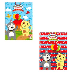 CADERNO CALIGRAFIA 40FLS CAPA DURA - SAO DOMINGOS