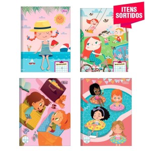 CADERNO QUADRICULADO BROCHURA  40FOLHAS  CD SAPECA TILIBRA