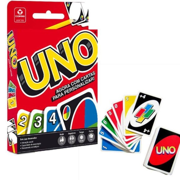 JOGO DE CARTAS UNO COPAG
